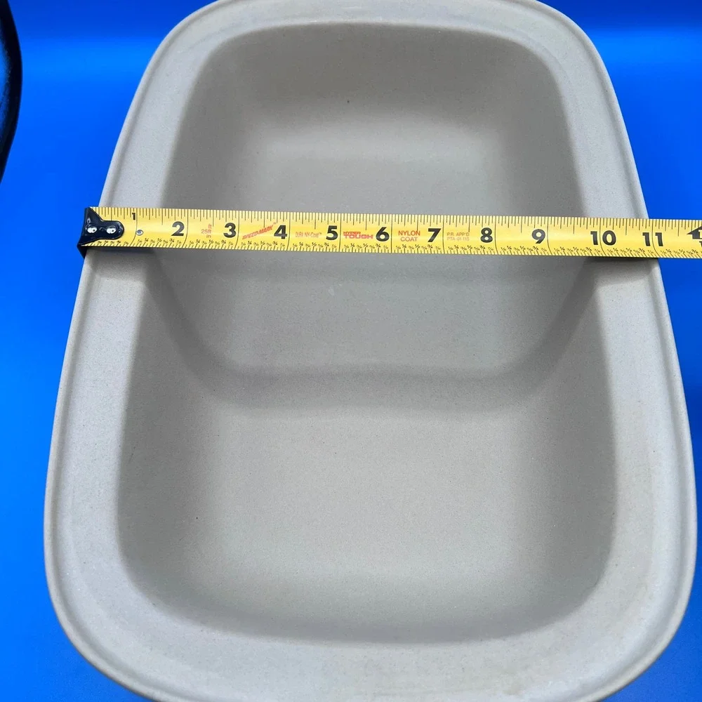 Pampered Chef Family Heritage Collection Stoneware Deep Dish Baker 13x9